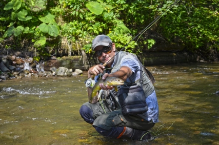 Another trout couldn't refuse the nymph Another trout couldn't refuse the nymph