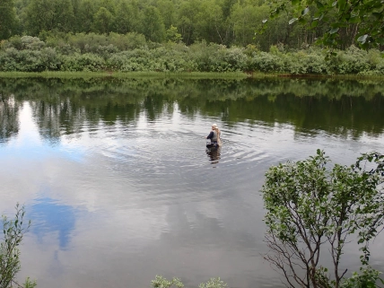 Covering the water Covering the water